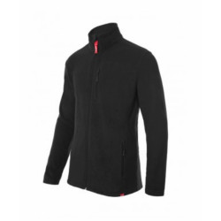 CHAQUETA POLAR BASIC Negro