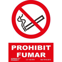 SEÑAL PROHIBIT FUMAR...