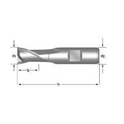 FRESA HssE Z 2 D.10.00 mm.