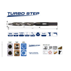 BROCA TurboStep HssG...