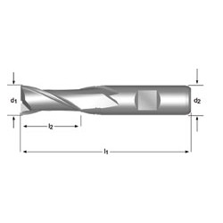 DORMER C 123 D.04 Z 2 SN FRESA