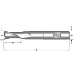 DORMER C 135 D.02 Z 2 SL FRESA