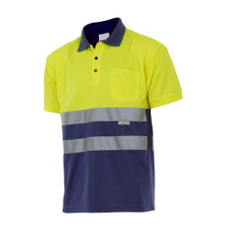 POLO M C AV Amarillo Marino XL