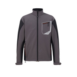 MONZA SOFTSHELL Gris Negro