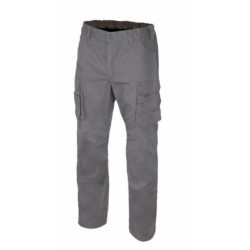 PANTALON CANVAS MULTI B Gris